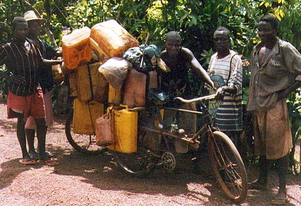Bike in Congo
